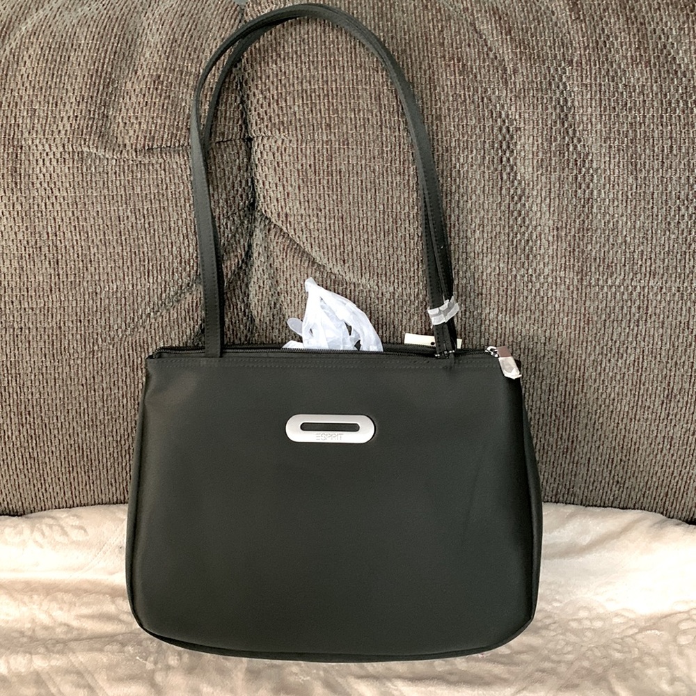 New ESPRIT BLACK shoulder handbag WITH TAG.